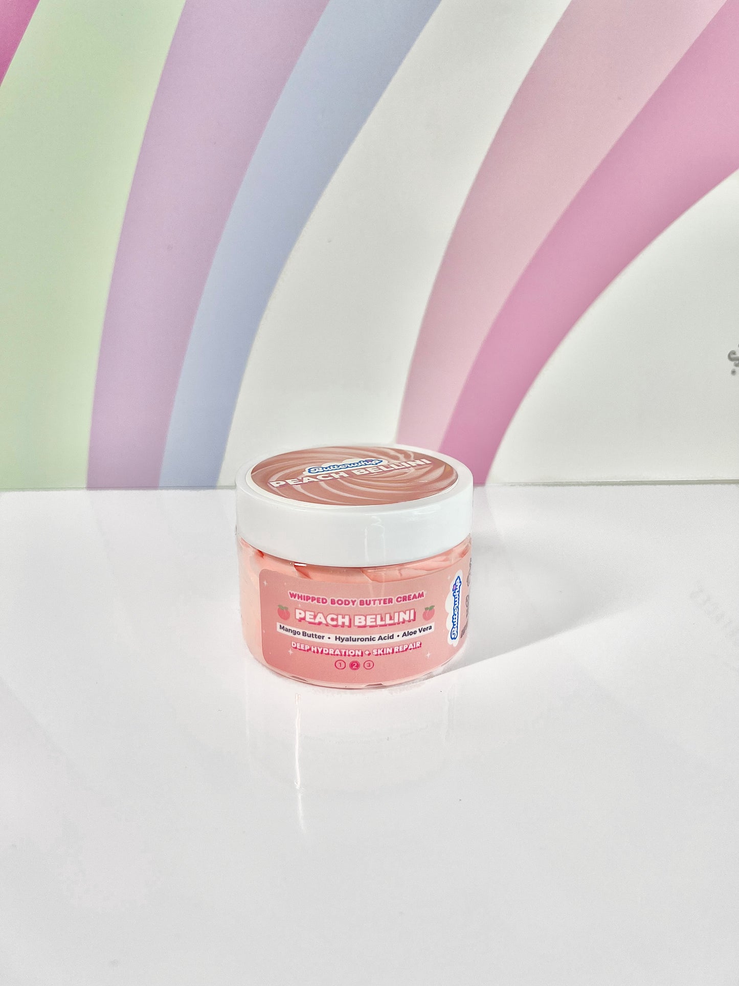 Hyaluronic Body Butter Cream - Peach Bellini