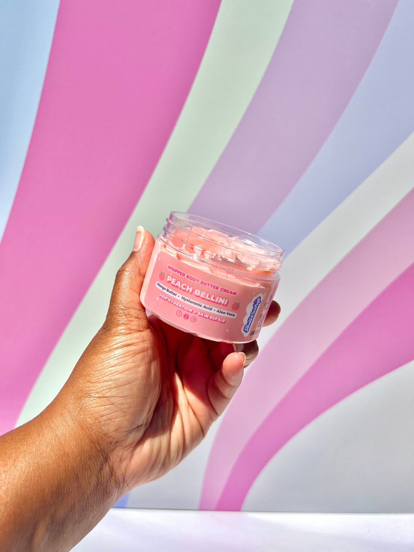 Hyaluronic Body Butter Cream - Peach Bellini