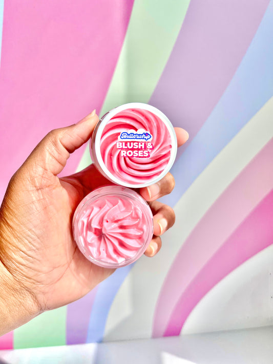 Hyaluronic Body Butter Cream - Blush and Roses