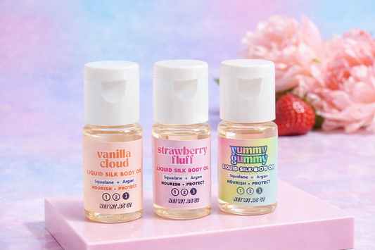 Liquid Silk Body Oil - Sample Size .35oz