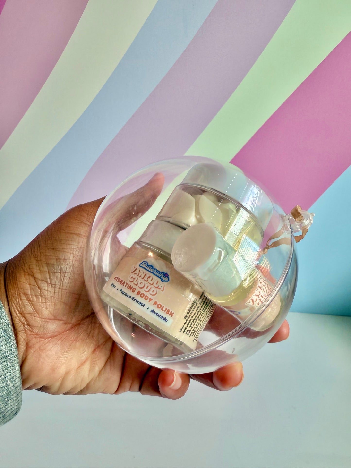 Body Care Bobbles - Body Scrub, Butter, and Dry Oil Bundle