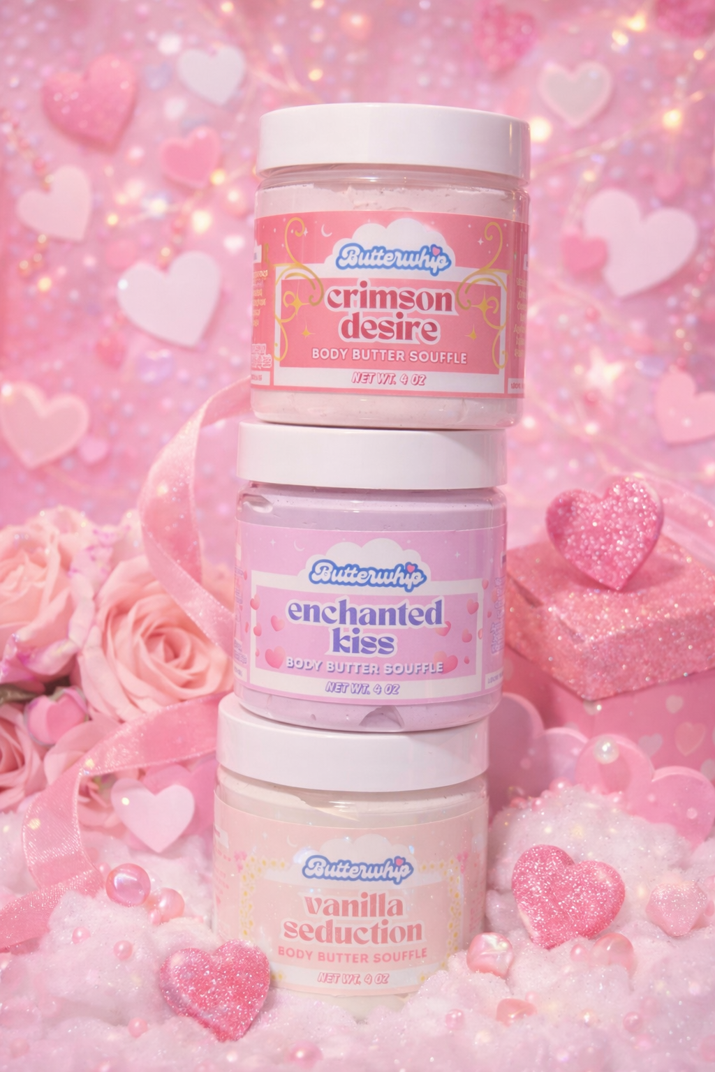 Love Bundle - 3 body butters and 3 body oils