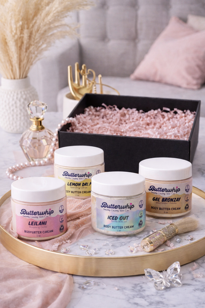 Butterdrip Glam Shimmer Body Butter Cream - Mini Bundle