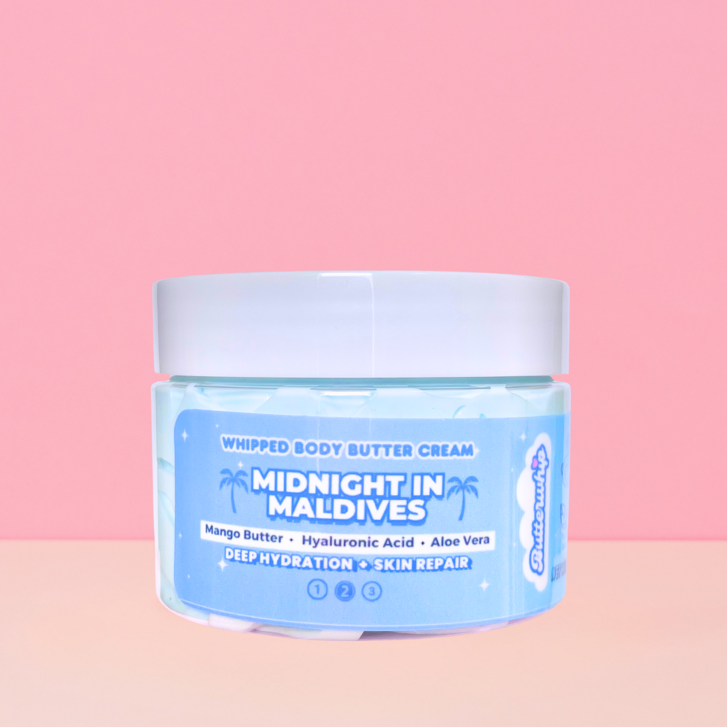 Hyaluronic Body Butter Cream - Midnight in Maldives